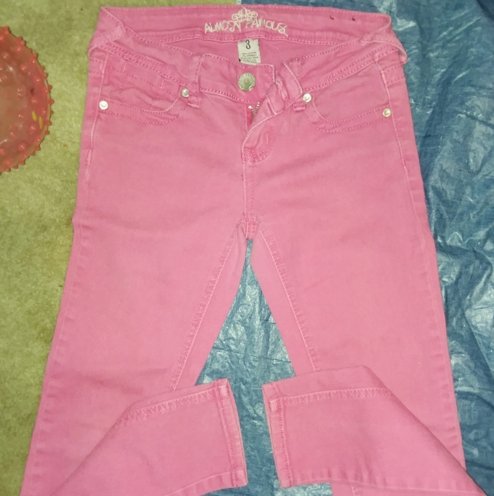 Size 3 Almost Famous Pink Pants